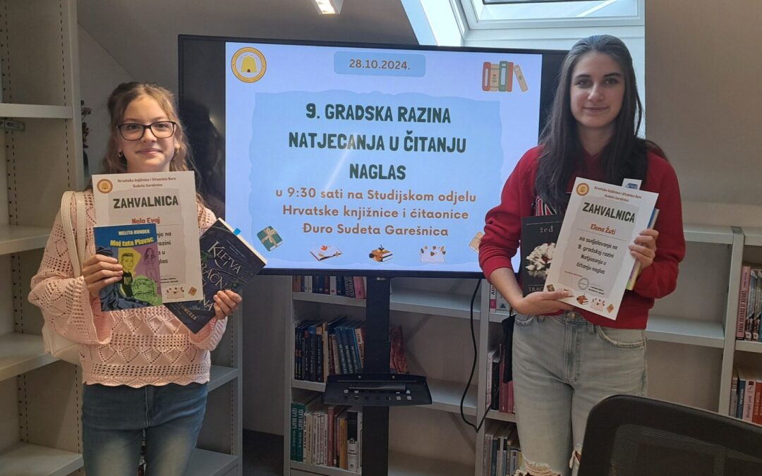 Natjecanje u čitanju naglas – gradska razina