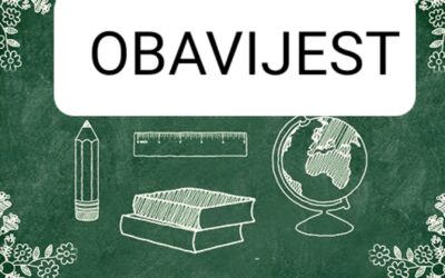 Obavijest o aktivnostima do kraja školske godine