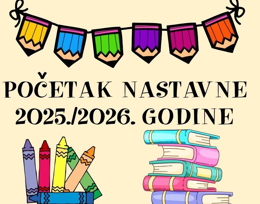 Početak nove nastavne godine