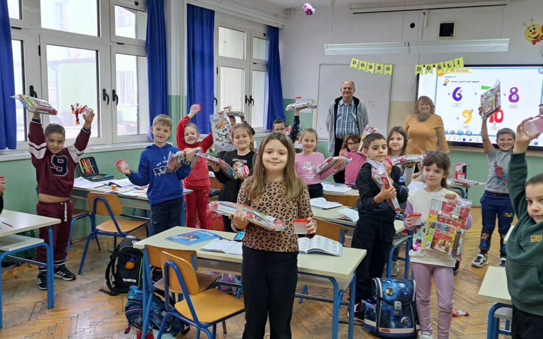 Češka beseda Hercegovac u posjetu prvašićima