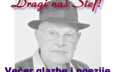 Pozivnica na Večer glazbe i poezije prof. Stjepana Banasa
